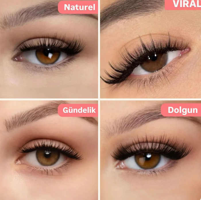 AuraLash - Manyetik Takma Kirpik